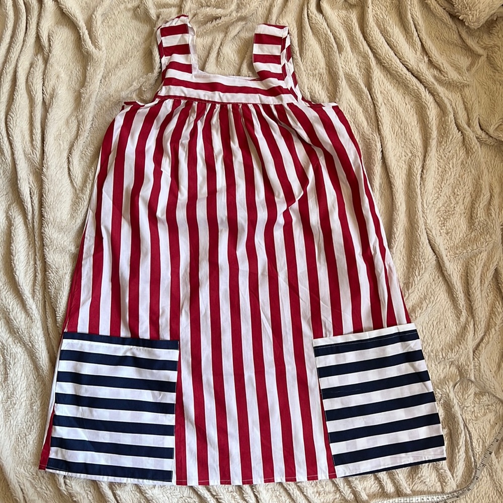 A.T.U.N. Patriotic sundress size 13-14 new!